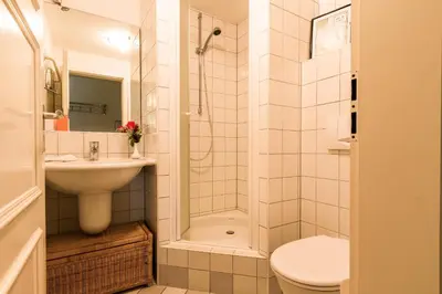 Ein Badezimmer in der Unterkunft Malergarten 23