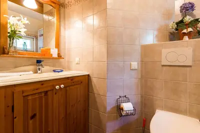 Ein Badezimmer in der Unterkunft Malergarten 23