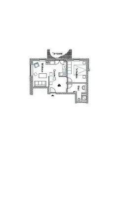 Grundriss der Unterkunft Franzi 4