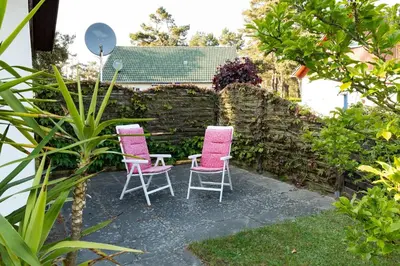 Ein Garten an der Unterkunft Holiday home Fuhlendorf 1