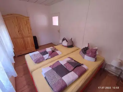 Ein Bett oder Betten in einem Zimmer der Unterkunft Holiday home Fuhlendorf 2
