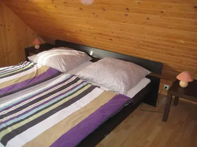 Ein Bett oder Betten in einem Zimmer der Unterkunft Apartment in Fuhlendorf 2747