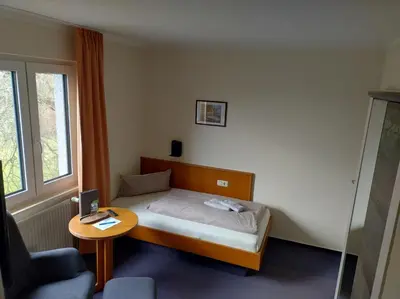 Ein Bett oder Betten in einem Zimmer der Unterkunft Pension Stocker