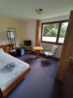 Ein Bett oder Betten in einem Zimmer der Unterkunft Pension Stocker