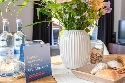 Getränke in der Unterkunft Kleines Boddenidyll