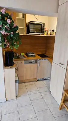 Küche/Küchenzeile in der Unterkunft Ferienunterkünfte Haus Hanni