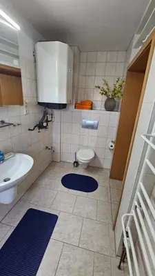 Ein Badezimmer in der Unterkunft Ferienunterkünfte Haus Hanni
