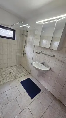 Ein Badezimmer in der Unterkunft Ferienunterkünfte Haus Hanni