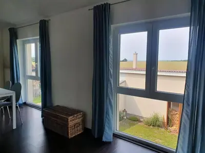 Ein Balkon oder eine Terrasse in der Unterkunft Ferienwohnung MaLaMaBu am Kitespot Saal Ostsee