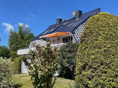 Das Gebäude in dem sich das Privatzimmer befindet