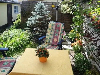 Ein Garten an der Unterkunft Bobert Ferienwohnung