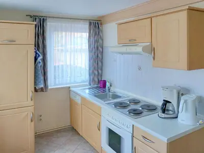 Küche/Küchenzeile in der Unterkunft Bobert Ferienwohnung