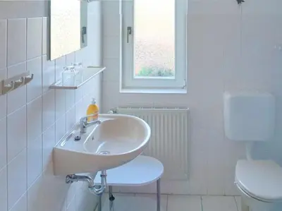 Ein Badezimmer in der Unterkunft Bobert Ferienwohnung