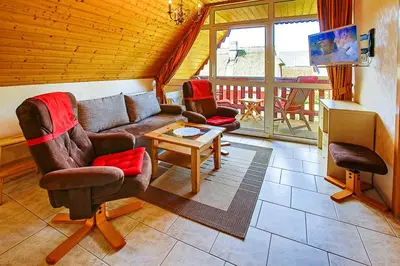TV/Unterhaltungsangebot in der Unterkunft Ferienunterkünfte ,,Haus Hanni