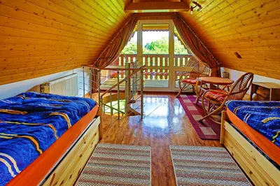 Ein Bett oder Betten in einem Zimmer der Unterkunft Ferienunterkünfte ,,Haus Hanni