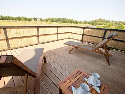 Ein Balkon oder eine Terrasse in der Unterkunft Anchorage Darß Modern retreat