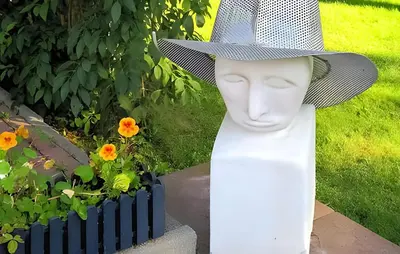 Ein Garten an der Unterkunft Ferienwohnung Pruchten