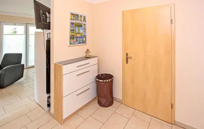 TV/Unterhaltungsangebot in der Unterkunft Ferienwohnung Bodstedt
