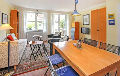 TV/Unterhaltungsangebot in der Unterkunft Ferienwohnung Prerow Ostseebad