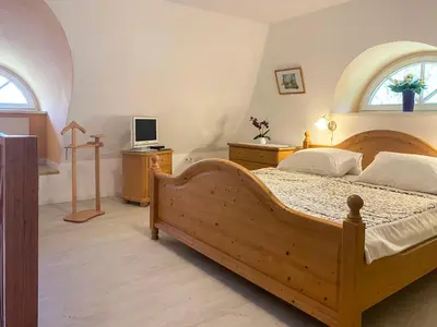 Ein Bett oder Betten in einem Zimmer der Unterkunft Achtern Diek 7b - Wohnung 8