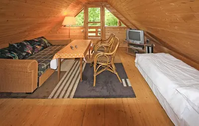 TV/Unterhaltungsangebot in der Unterkunft Ferienhaus Bartelshagen Ii
