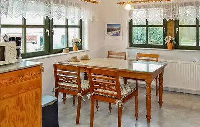 Küche/Küchenzeile in der Unterkunft Ferienhaus Barth