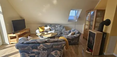 TV/Unterhaltungsangebot in der Unterkunft Haus Thea Appartement 03, 
