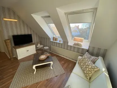 TV/Unterhaltungsangebot in der Unterkunft Villa Gudrun, luxury Beach House