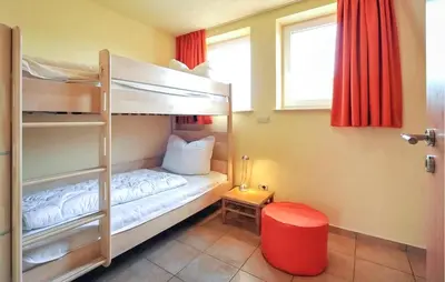 Ein Bett oder Betten in einem Zimmer der Unterkunft Ferienwohnung Fuhlendorf