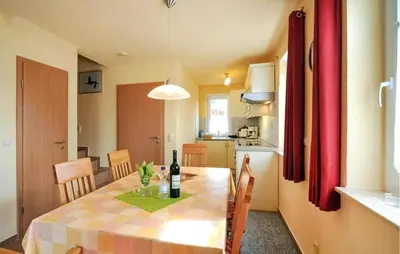 Küche/Küchenzeile in der Unterkunft Ferienwohnung Fuhlendorf