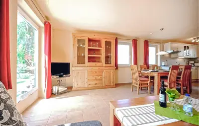 Küche/Küchenzeile in der Unterkunft Ferienwohnung Fuhlendorf