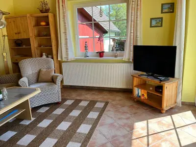 TV/Unterhaltungsangebot in der Unterkunft Ferienwohnung 