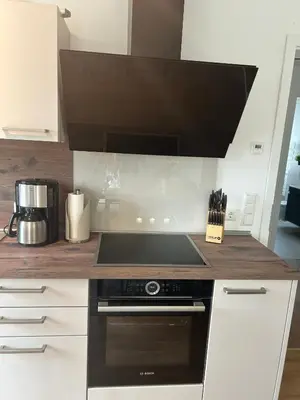 Küche/Küchenzeile in der Unterkunft Ostseemöwe NEU
