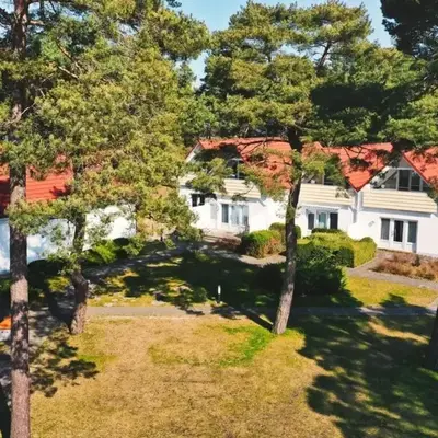 House behind the dunes