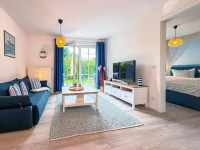 TV/Unterhaltungsangebot in der Unterkunft Ostseekoje