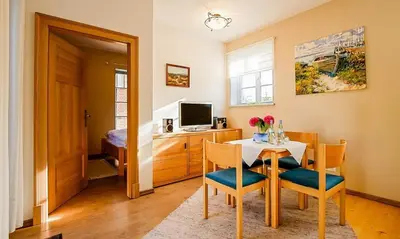 TV/Unterhaltungsangebot in der Unterkunft Haus zu den Büschen 02
