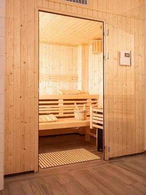 Ein Bett oder Betten in einem Zimmer der Unterkunft Strandstraße 16 - Wohnung 2