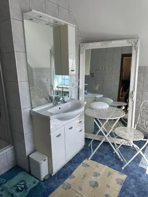 Ein Badezimmer in der Unterkunft Seechick
