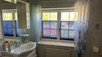 Ein Badezimmer in der Unterkunft Seelavie