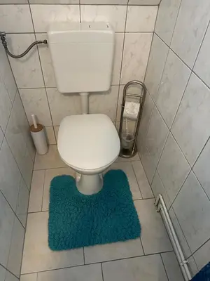 Ein Badezimmer in der Unterkunft Studio Übersee