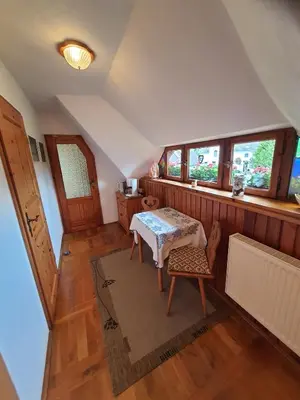 Ein Sitzbereich in der Unterkunft 