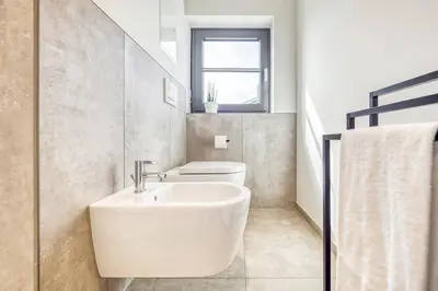 Ein Badezimmer in der Unterkunft Ferienhaus Peak TWO