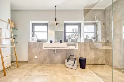 Ein Badezimmer in der Unterkunft Ferienhaus Peak TWO