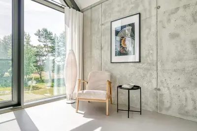 Ein Sitzbereich in der Unterkunft Ferienhaus Peak ONE