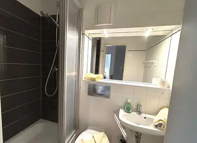 Ein Badezimmer in der Unterkunft Resi M6