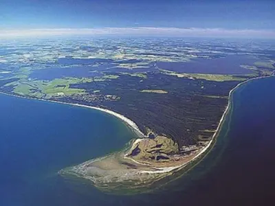 Naturlandschaft in der Nähe des Ferienhauses