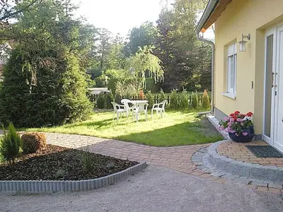 Ein Garten an der Unterkunft Haus J v Eichendorff