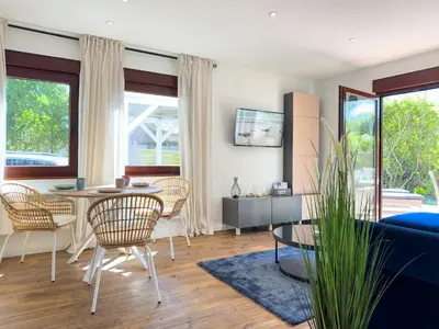 TV/Unterhaltungsangebot in der Unterkunft Haus am Strand