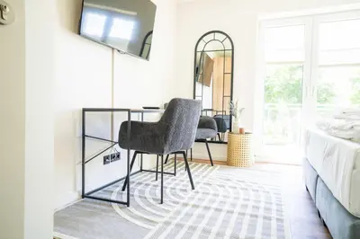 TV/Unterhaltungsangebot in der Unterkunft Johouse Zingst Johouse Zimmer 11