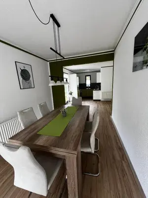 Küche/Küchenzeile in der Unterkunft Haus am Bodden